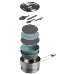 The Wildfare Go Two Bowl Prep & Cook Set 14-piece set | 1.65 QT